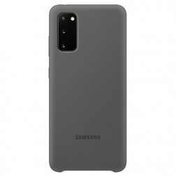 „Samsung“ Silicone Cover dėklas - pilkas (Galaxy S20)