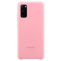 „Samsung“ Silicone Cover dėklas - rožinis (Galaxy S20)