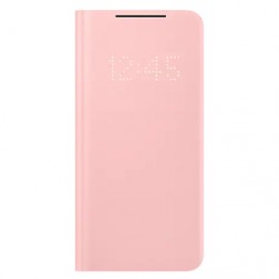 „Samsung“ Smart Led View Cover atverčiamas dėklas - rožinis (Galaxy S21)