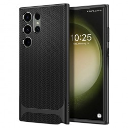 „Spigen“ Neo Hybrid dėklas - juodas (Galaxy S23 Ultra)