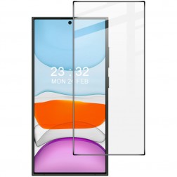 „IMAK“ Tempered Glass pilnai dengiantis apsauginis ekrano stiklas - juodas (Galaxy S24 Ultra)