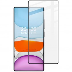 „IMAK“ Tempered Glass pilnai dengiantis apsauginis ekrano stiklas - juodas (Galaxy S25 Ultra)