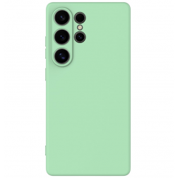 „Shell“ kieto silikono (TPU) dėklas - žalias (Galaxy S25 Ultra)