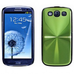 CD stiliaus dėklas - žalias (Galaxy S3)