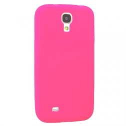 Plastikinis atverčiamas dėklas - rožinis (Galaxy S4)