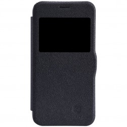 „Nillkin“ Fresh atverčiamas dėklas - juodas (Galaxy S5 mini)