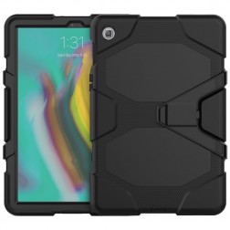 Sustiprintos apsaugos dėklas - juodas (Galaxy Tab S5e)