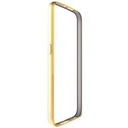 Rėmelis (bamperis) - auksinis (Galaxy S6)