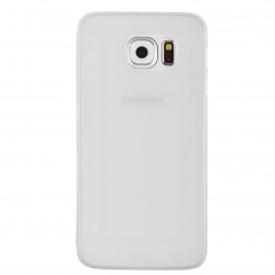 Ploniausias plastikinis dėklas - baltas (Galaxy S6 Edge)