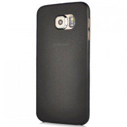 Ploniausias plastikinis dėklas - juodas (Galaxy S6)
