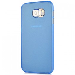Ploniausias plastikinis dėklas - mėlynas (Galaxy S6)