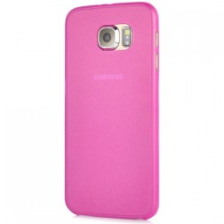 Ploniausias plastikinis dėklas - rožinis (Galaxy S6)