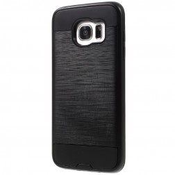 Sustiprintos apsaugos dėklas - juodas (Galaxy S7 edge)