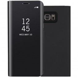 Plastikinis atverčiamas dėklas - juodas (Galaxy S7)