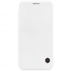 „Nillkin“ Qin atverčiamas dėklas - baltas (Galaxy S7)