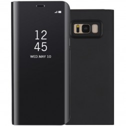 Plastikinis atverčiamas dėklas - juodas (Galaxy S8)