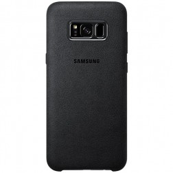 „Samsung“ Alcantara Cover dėklas - juodas (Galaxy S8+)