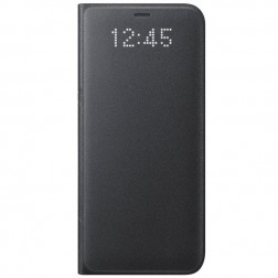 „Samsung“ Led View Cover atverčiamas dėklas - juodas (Galaxy S8+)