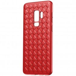 „Baseus“ Weaving dėklas - raudonas (Galaxy S9)