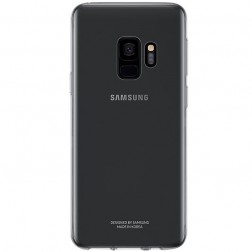„Samsung“ Clear Cover TPU dėklas - pilkas (Galaxy S9)