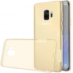 „Nillkin“ Nature TPU skaidrus dėklas - rudas (Galaxy S9)