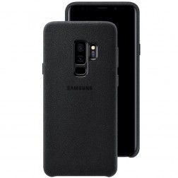 „Samsung“ Alcantara Cover dėklas - juodas (Galaxy S9+)