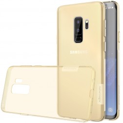 „Nillkin“ Nature TPU skaidrus dėklas - rudas (Galaxy S9+)