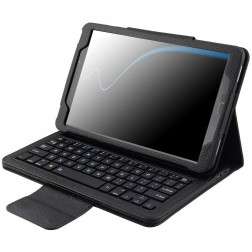 Atverčiamas dėklas su klaviatūra - juodas (Galaxy Tab A 10.1 2016)