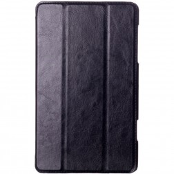 Atverčiamas odinis dėklas - juodas (Galaxy Tab S 8.4)