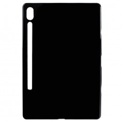 Kieto silikono (TPU) dėklas - juodas (Galaxy Tab S8 Ultra 14.6)