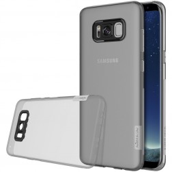 „Nillkin“ Nature TPU skaidrus dėklas - pilkas (Galaxy S8)