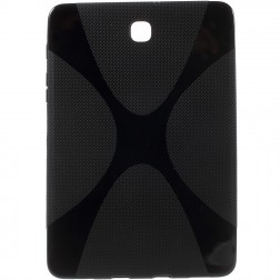 Kieto silikono (TPU) dėklas - juodas (Galaxy Tab S2 8.0)