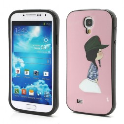 „iFace“ dėklas - rožinis (Galaxy S4)