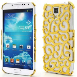 Elegantiškas dėklas - auksinis (Galaxy S4)