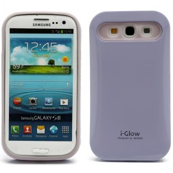 „i-Glow“ dėklas - violetinis (Galaxy S3)