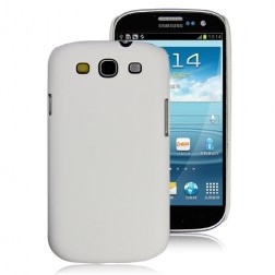 Plastikinis dėklas - baltas (Galaxy S3)
