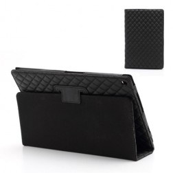 Stilingas atverčiamas dėklas - juodas (Xperia Tablet Z)