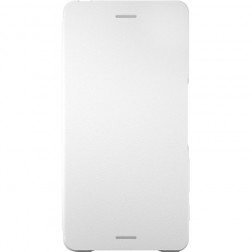 „Sony“ Style Cover Flip atverčiamas dėklas - baltas (Xperia X)