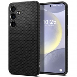 „Spigen“ Liquid Air dėklas - juodas (Galaxy S24+)