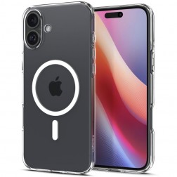 „Spigen“ Liquid Crystal MagFit dėklas - skaidrus (iPhone 16)