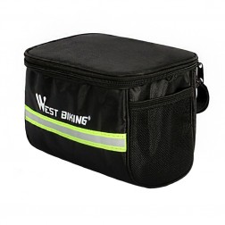 „West Biking“ dėklas - dviračio krepšys - juodas (XL)