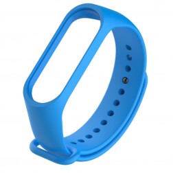 Išmaniojo laikrodžio kieto silikono (TPU) apyrankė - mėlyna (Mi Band 4)