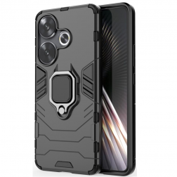 „Mozhi“ Kickstand sustiprintos apsaugos dėklas - juodas (Poco F6 5G)