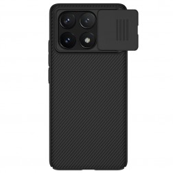 „Nillkin“ CamShield dėklas - juodas (Poco X6 Pro 5G / Redmi K70E)
