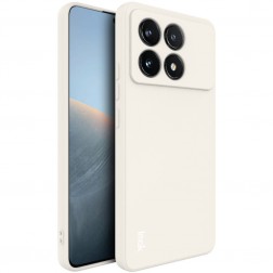„Imak“ kieto silikono (TPU) dėklas - smėlio spalvos (Poco X6 Pro 5G / Redmi K70E)