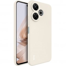 „IMAK“ UC-4 kieto silikono (TPU) dėklas - smėlio spalvos (Redmi 13 / Poco M6 4G / Redmi Note 13R 5G)