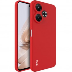 „IMAK“ UC-4 kieto silikono (TPU) dėklas - raudonas (Redmi 13 / Poco M6 4G / Redmi Note 13R 5G)
