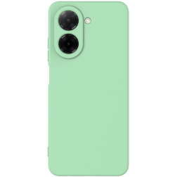 „Shell“ kieto silikono (TPU) dėklas - žalias (Redmi A5 4G / Poco C71 4G)