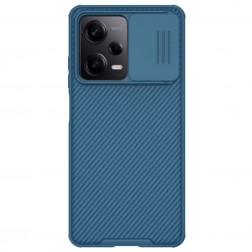 „Nillkin“ CamShield dėklas - mėlynas (Redmi Note 12 Pro / Poco X5 Pro)