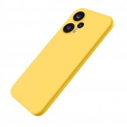 „Shell“ kieto silikono (TPU) dėklas - geltonas (Redmi Note 12 Turbo / Poco F5 5G)